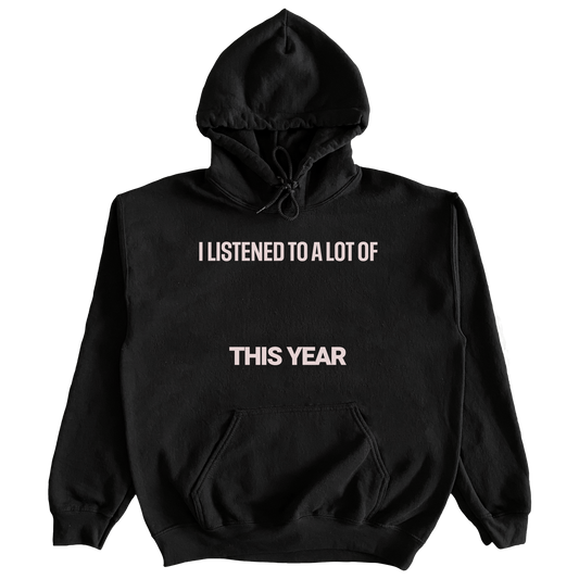 Most Listened To Artist Hoodie